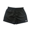 Silver Fern Black Men's Rugby Shorts