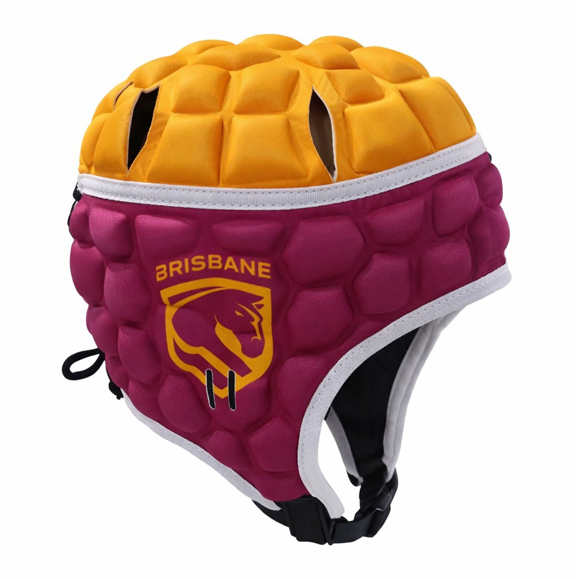 Silver Fern NRL Headgear Brisbane Broncos, White background image