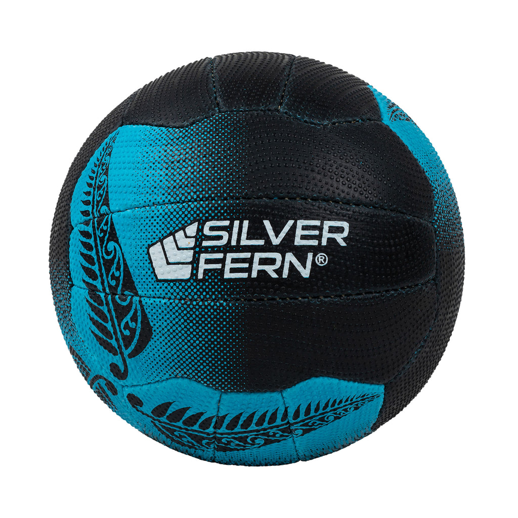 Silver Fern Falcon Netball Size 5 Black and Blue