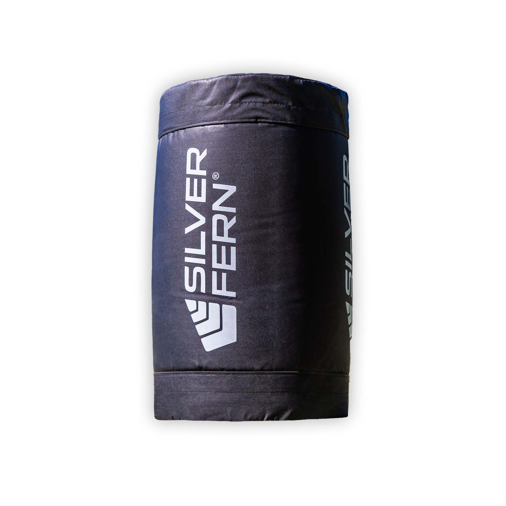 Low Weighted Tackle Bag in Black on a White Background