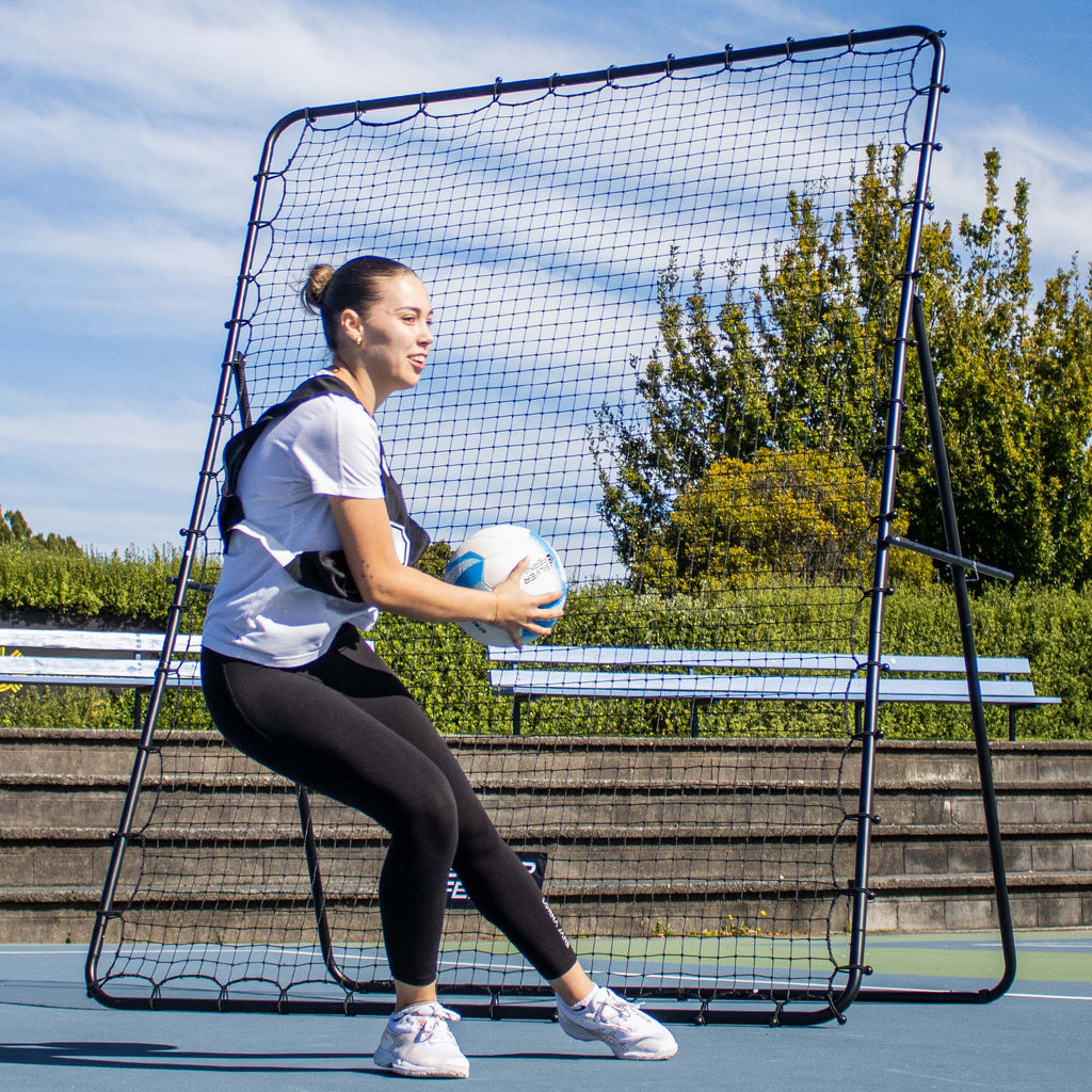 Ultimate Pack - Netball Stand + Rebounder Net