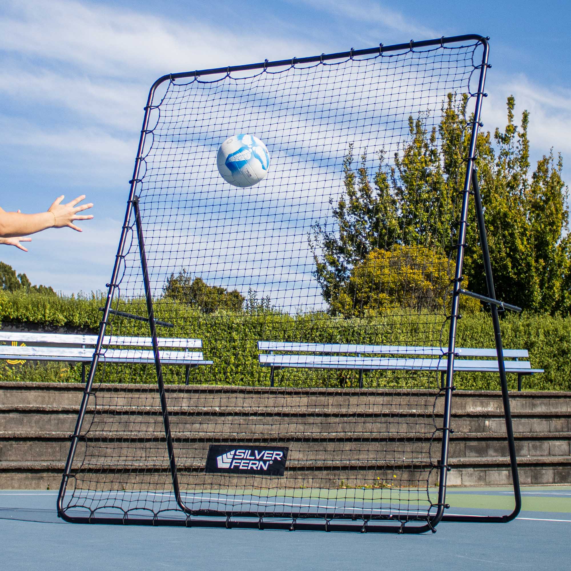 Ultimate Pack - Netball Stand + Rebounder Net