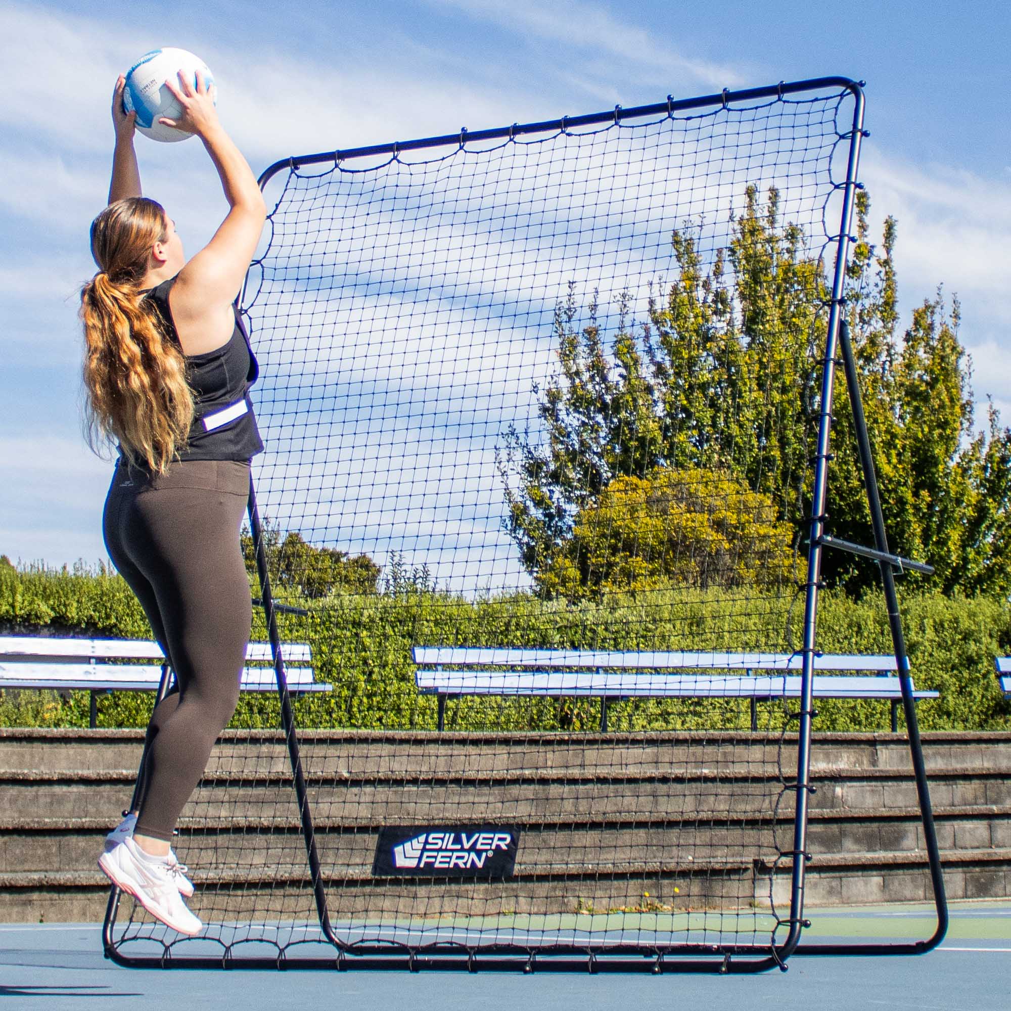 Ultimate Pack - Netball Stand + Rebounder Net