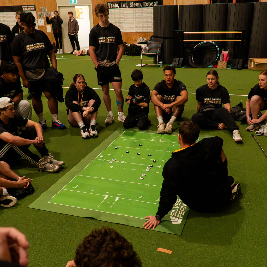 Silver Fern Rugby Union Coaching Mat, lifestyle shot