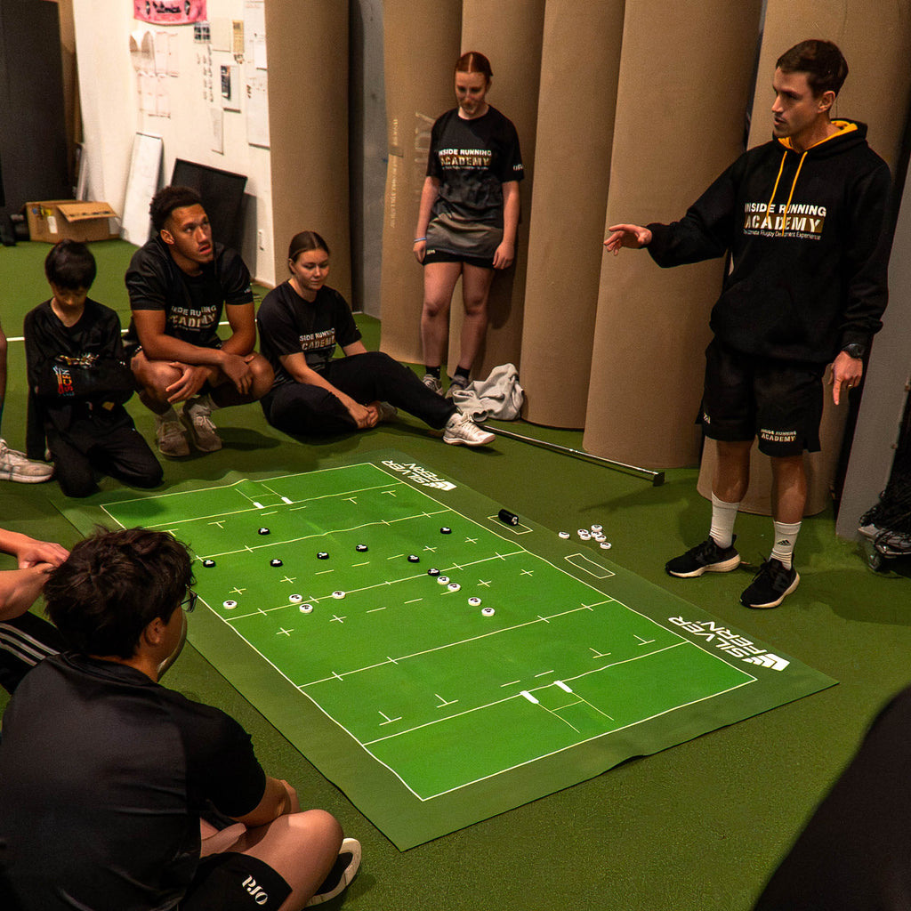 Silver Fern Rugby Union Coaching Mat, lifestyle shot