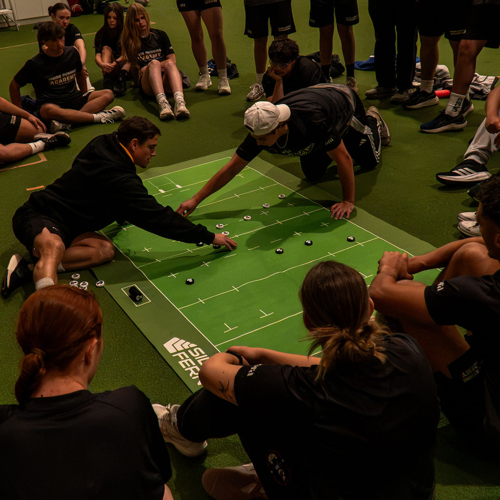 Silver Fern Rugby Union Coaching Mat, lifestyle shot
