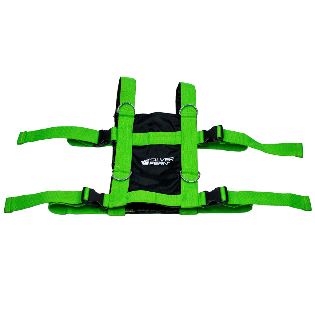 Silver Fern Scrum Harness Set, white background photo