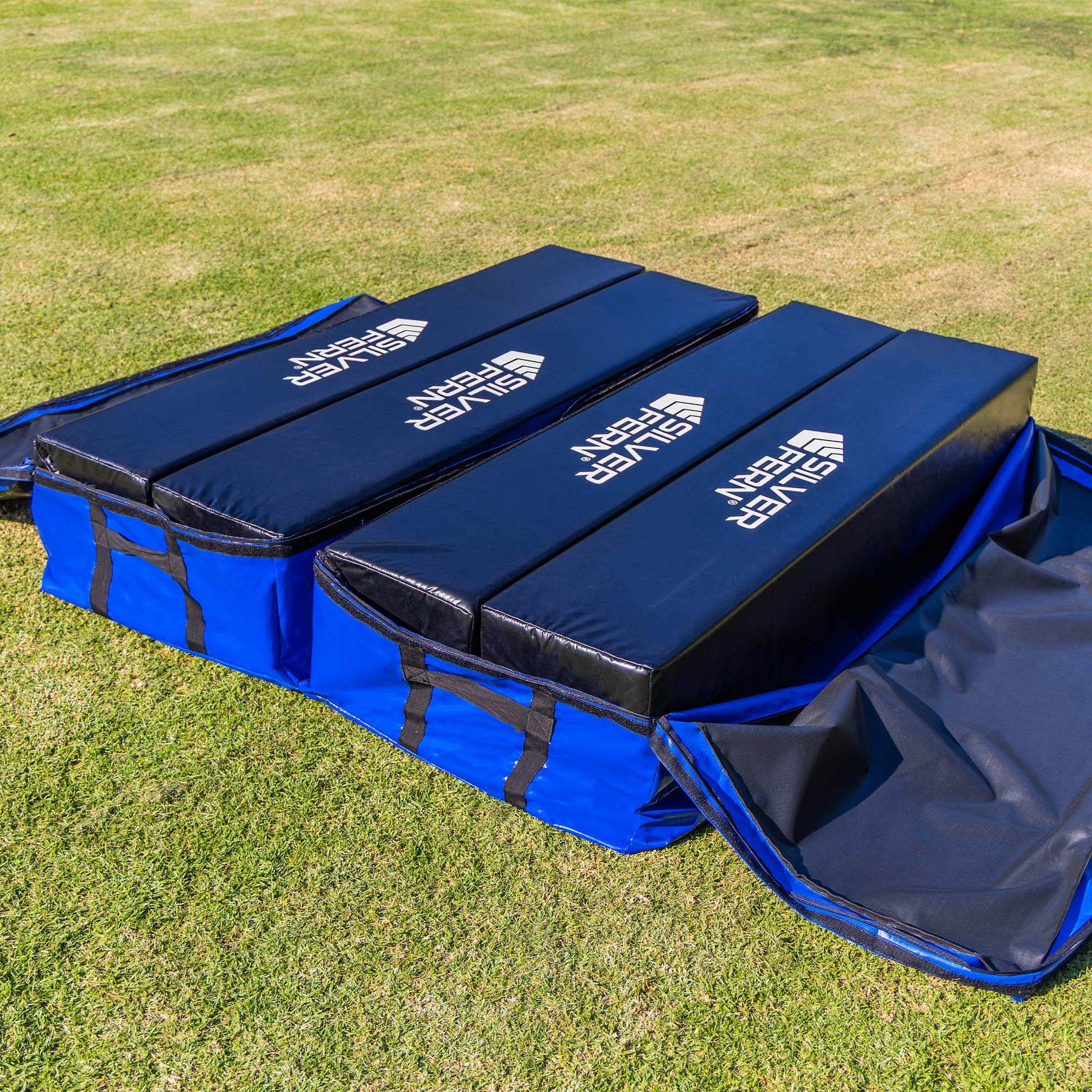 Tackle Mat Cover with Goal Post Pads lifestyle image