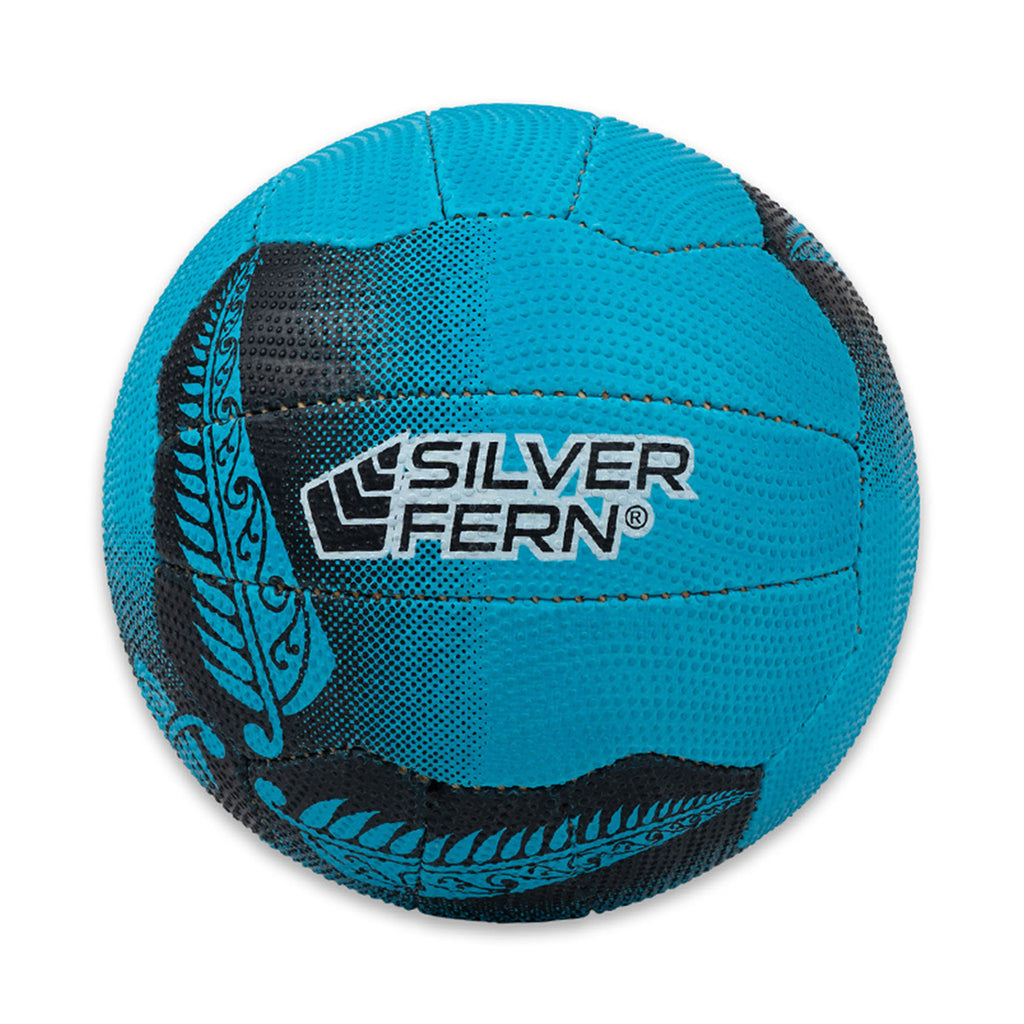 Silver Fern Tui Netball Size 4 Blue and Black